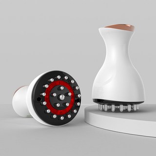 電動刮痧儀器疏通家用負壓全自動拔罐器全身通用撥罐經絡刷, 1個, 經絡刷(白色)