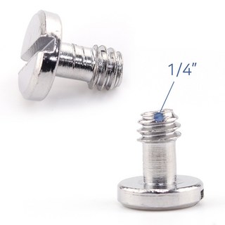 삼각대 1/4 인치 나사 마운트 카메라 플레이트 조명 액세서리, 1개