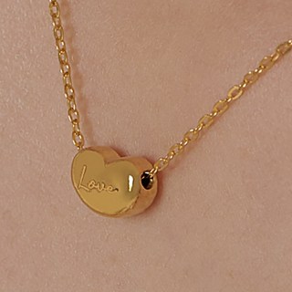 24k 순금 데일리 콩 메달 콩알 펜던트 목걸이 3.75g