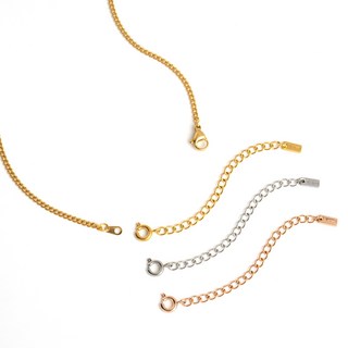 크레비쥬 써지컬스틸 목걸이 팔찌 연장 체인 길이늘림 보조체인