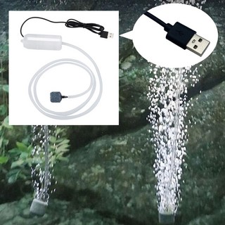 usb 산소 공급기 수족관 열대어 산소 공급 미니 에어스톤 미세 기포, 1개