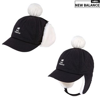 [뉴발란스키즈] 패딩 귀달이캡 NK8BCF308U-19, 색상:블랙 / 사이즈:50, 상세 설명 참조