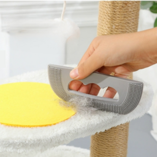 엠디픽 3개 미니빗자루 고양이털 제거 먼지 카페트 청소, 1세트, 그레이