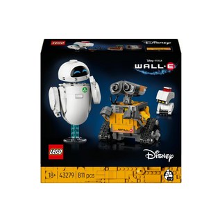 레고 디즈니 월 E와 이브 43279, 혼합색상, 1개