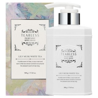 티블레스 퍼퓸 바디워시 화이트티 릴리머스크향, 500g, 2개