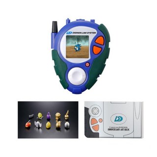 BANDAI 魂商店 數碼寶貝 D-3怪獸對打機 25周年彩色進化版 偵測與發現 本宮大輔 DX 機甲龍獸色 一條健, 1個, DX 戰鬥暴龍色