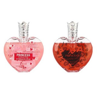 하트 왕관 펄 향수 100ml - 여자친구 생일 기념일 선물 은하수 퍼퓸 (핑크/레드), 1개