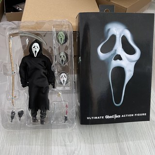애니메이션 GhostFace 그림 Neca 공포 유령 수녀 액션 피규어 할로윈 파티 크리스마스 선물을위한 장난감, 02 no box, 02 B, 1개
