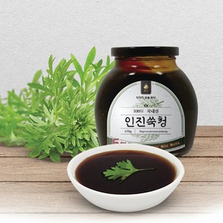 [단양구경시장] 휴담 인진쑥청 650g, 1개입, 1개