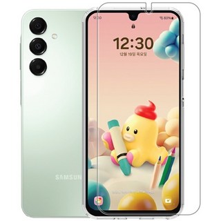 U+무너폰 갤럭시A16 강화유리 액정보호필름 2매, 2개