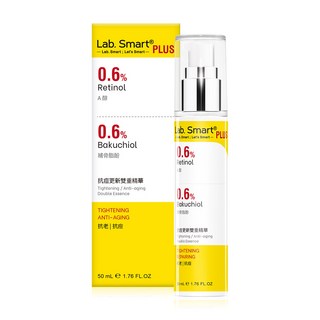 Dr.Hsieh達特醫 LaLab Smart Plus抗痘更新雙重精華50mL (0.6%A醇+0.6%補骨脂酚), 1件, 50ml, (0.6%維生素A醇+0.6%補骨脂酚)
