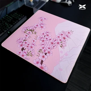 X-Raypad Aqua control 2 사쿠라 일본 벚꽃 50x50cm 마우스 패드 CSGO valorant 게임용 키보드, 01 Sakura Pink, 01 500x500x4mm, 01 CHINA
