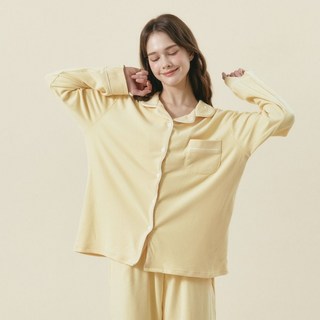 오오티엔 겨울 소프트나잇 수면잠옷 커플 홈웨어 파자마