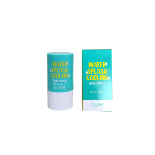 김정문알로에 큐어 워터 스플래쉬 쿨링 선스틱 SPF50+ PA++++, 23ml, 23g, 2개