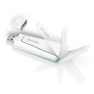 D-Link 無線網卡，高速傳輸，簡易安裝，外接天線，相容多系統，時尚外觀, AX18U