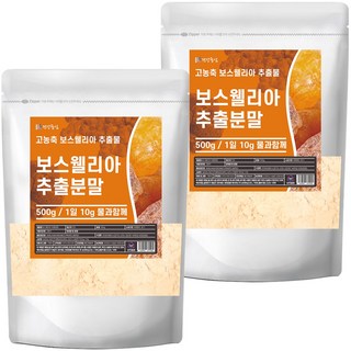 건강중심 20배 보스웰리아 추출 분말 500g, 2개