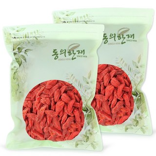 동의한재 최상품 AAA 영하 햇 건구기자, 500g, 2개