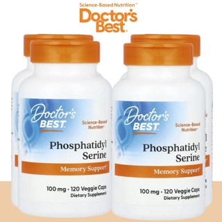 닥터스베스트 포스파티딜 세린 PS 100 mg 베지 캡슐 120정 4개, 100정