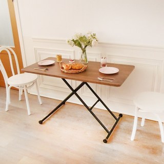 Tasteful 特斯屋 升降桌 MIT台灣製 胡桃色 工作桌 餐桌 茶几桌 5011-70