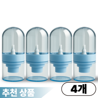 클릭코 미스트 스프레이 거꾸로 초미세 공병, 4개, 블루