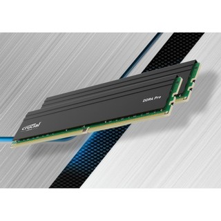 Crucial DDR4 Pro 32GB (2x16GB) 3200MT/s 桌上型電腦記憶體套件, 1個, CP2K16G4DFRA32A