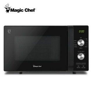 매직쉐프 플랫 전자레인지 다이얼식 20L 매트블랙, MEM-MM20FB