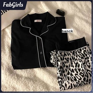 台灣出貨 睡衣女 睡衣套裝 春秋季甜美蕾絲純色法式宮廷風家居服睡衣套裝