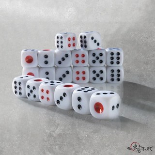東方不敗 1號 骰子 中號 12mm 遊戲公平, 1個
