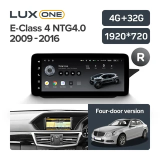 TEYES LUX ONE 메르세데스-벤츠 E-Class 4 2009 - 차량용 라디오 멀티미디어 플레이어 내비게이션 GPS 안드, 01 CHINA, 03 E.4.0LUX1 32TY-R F1