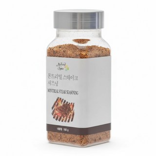 내츄럴스파이스 몬트리얼 스테이크 시즈닝 150g 간식 만들기 화이트데이 학교 어린이집 학원, 1개