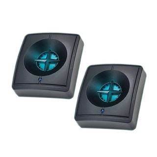 空氣清淨器 清新空氣 小巧設計 操作簡單 節能省電 靜音運轉 多重過濾 UP-311 2入, 黑, UP-311  2入