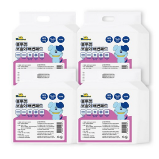 블루펫 실속형 강아지 대형 배변패드 50g 160매 애견패드 건강체크패드 포함, 1개, 160개입