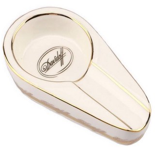 COHIBA單支雪茄煙灰缸 台灣公司貨 陶瓷菸灰缸 便攜雪茄菸灰缸, 1個