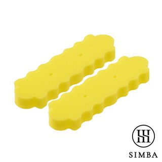 小獅王辛巴 360度旋轉清潔 柔軟海綿不刮傷 輕鬆清潔無死角 給寶寶最安心的呵護, 1個, 超柔無垢海綿旋轉奶瓶刷-替換包（2入）