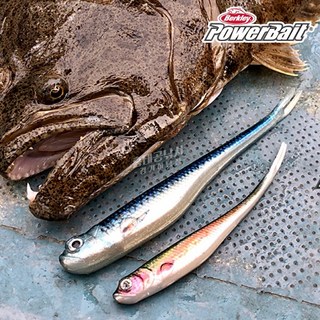 버클리 파워베이트 파워 저크쉐드 HD 선상 대광어 우럭 빅베이트 다운샷 웜 광어웜, 5인치-HDGRL, 1개