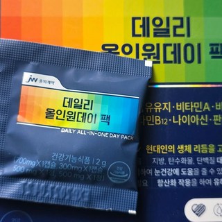 올인원데이팩 종합바타민 영양제 혈액순환 개선 비타민C풍부 항산화효과 30포 3박스, 1개