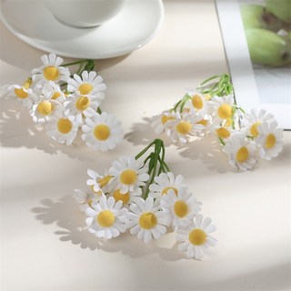 嗨購 5花花藝假花仿真花小雛菊花草 花家居裝飾DIY配飾塑膠花絹花擺設, 2, 1個