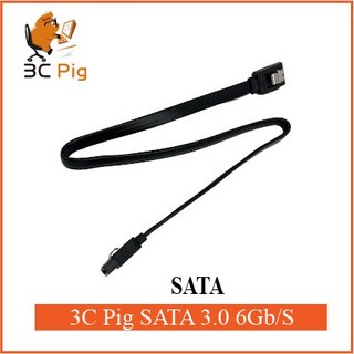 【3CPIG】現貨供應 當天出貨 SATA 3.0 6Gb/s SSD 高速傳輸線, 1個, SATA線, 40cm