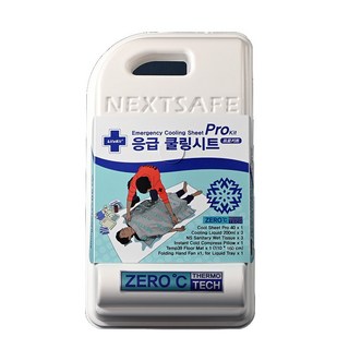 세이프쿱 폭염필템 1세트 폭염응급키트 쿨링시트 프로키트 넥스트세이프 냉찜질키트 폭염대응 대처 무더위쉼터, 1개
