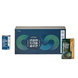 브이푸드 관절엔 트리플 솔루션( 옵티MSM 액상 & 콘드로이친 정제), 2박스, 2.1L