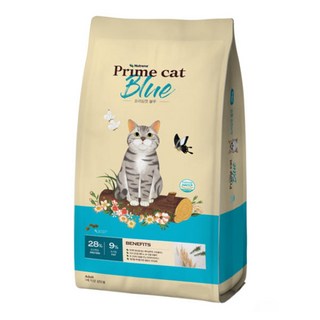 뉴트리나 프라임캣 블루 10kg 대용량 길고양이사료 길냥이사료 고양이밥, 1개
