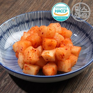 [맘스킹]창원 다경의 국산 재료로 만든 단감깍두기 3kg, 1박스