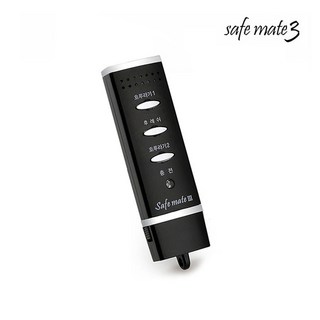 세이프메이트3 전자호루라기 APH-204P, 블랙, 1개