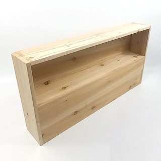 향기로운 침대 헤드 보드 삼나무 낮은 저상형 PS05, 침대헤드83x13x40cm