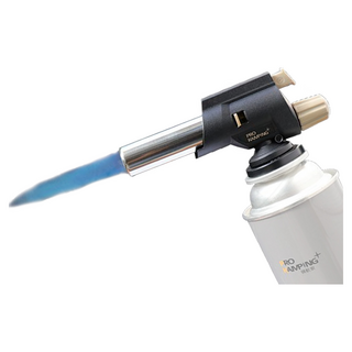 露營中毒本鋪 領航家 防衝火噴槍 PK-202D 沙色 瓦斯噴燈 點火器, 1個