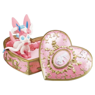 M.M小舖 RE-MENT 盒玩 寶可夢小物風浪漫系列收藏 仙子伊布, 1個, B款/仙子伊布1MX24