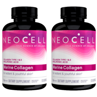 네오셀 Neocell 마린 콜라겐 콜라겐/히알루론산, 120정, 2개