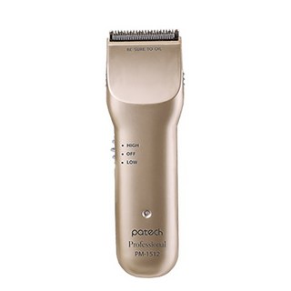 파테크 전기이발기 PM-1512 초경량 충전식 저소음 바리깡