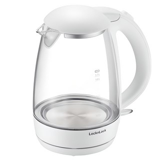 락앤락 유리전기포트 1.7L, EJK436WHT