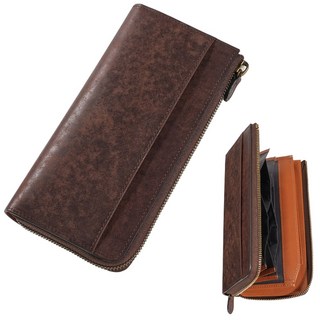 Fabrizio 日本皮夾 大容量 拉鍊長夾 一流皮革工匠 職人手工 T105